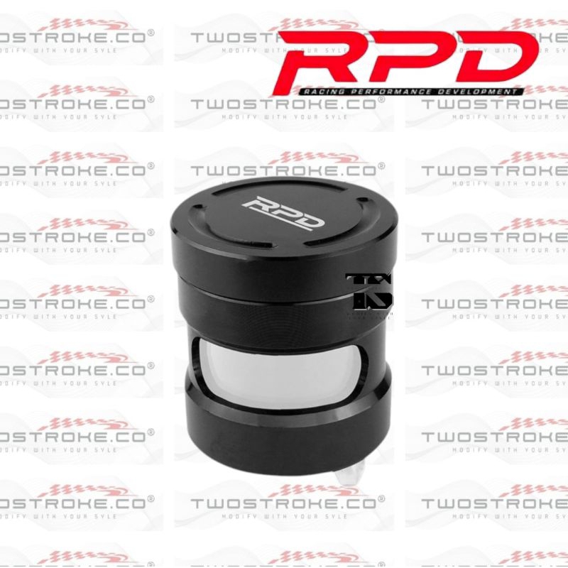 Tabung Minyak Rem RPD Hitam Ukuran Big Black Anodized // Tabung Minyak Rem RPD Hitam Anodized // Ori