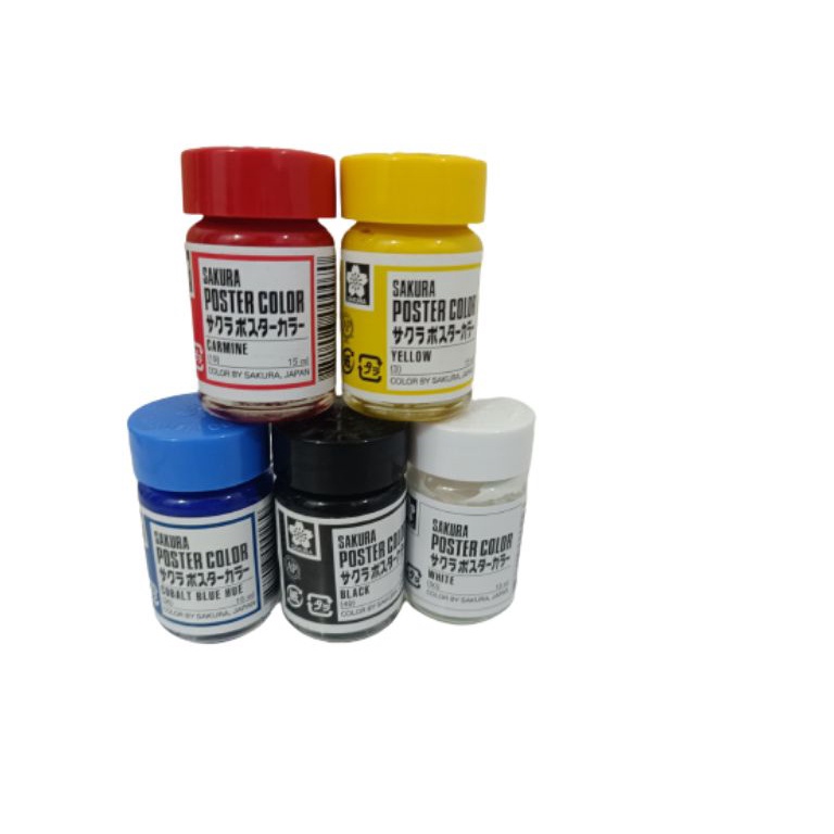 

KODE Q1Z5 sakura poster color 15cc 3cc isi 5 warna