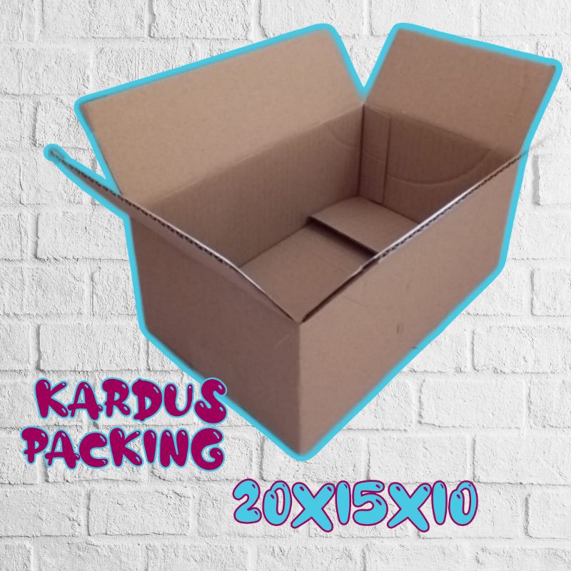 

kardus packing UK 20x15x10 kardus besar kardus kecil