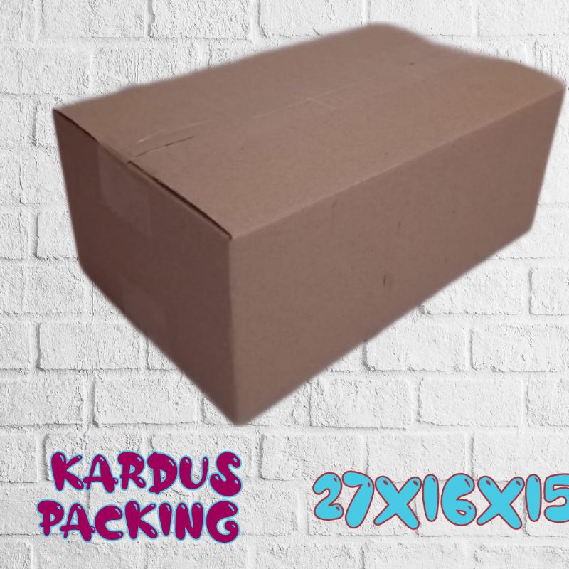 

kardus packing 27x16x15 kardus besar kardus kecil
