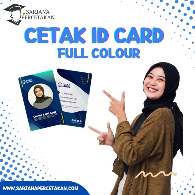 

Cetak id card custom satuan