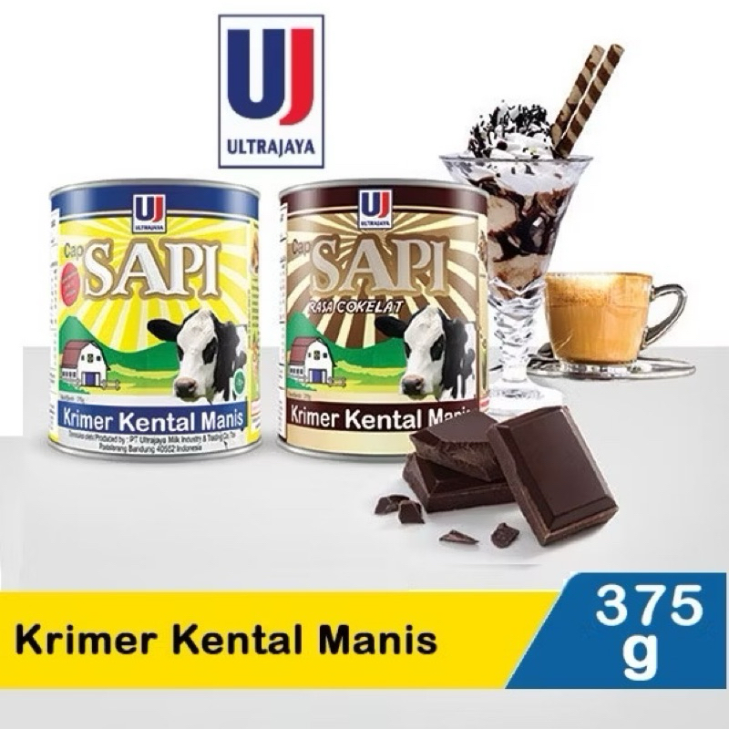 

ULTRA CAP SAPI KRIMER KENTAL MANIS KALENG 375 GRAM