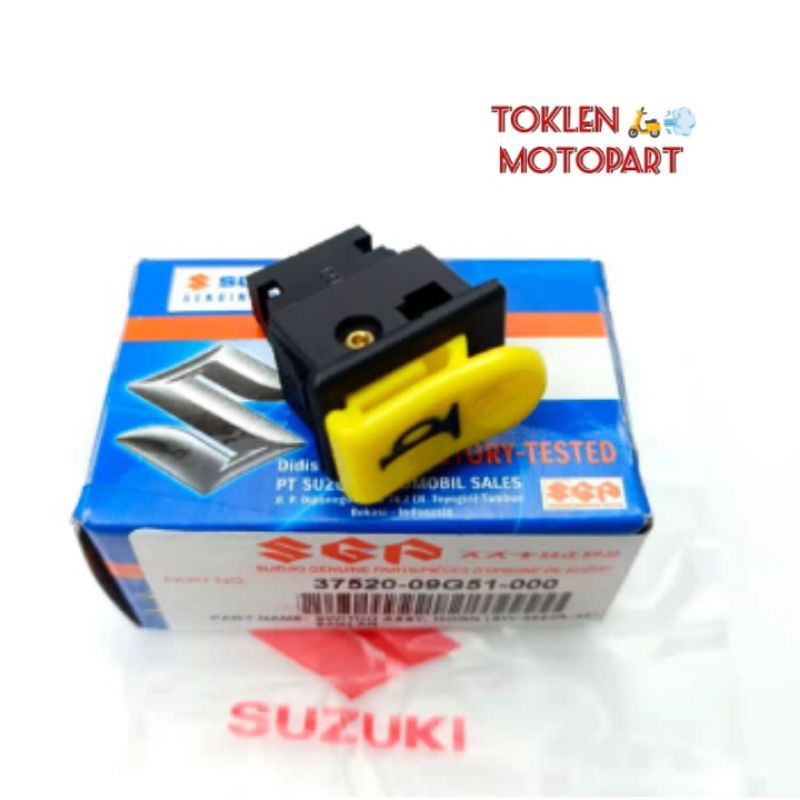 TOMBOL KLAKSON SMASH, SHOGUN 125, SPIN, SUPRA X 125 ORIGINAL SGP