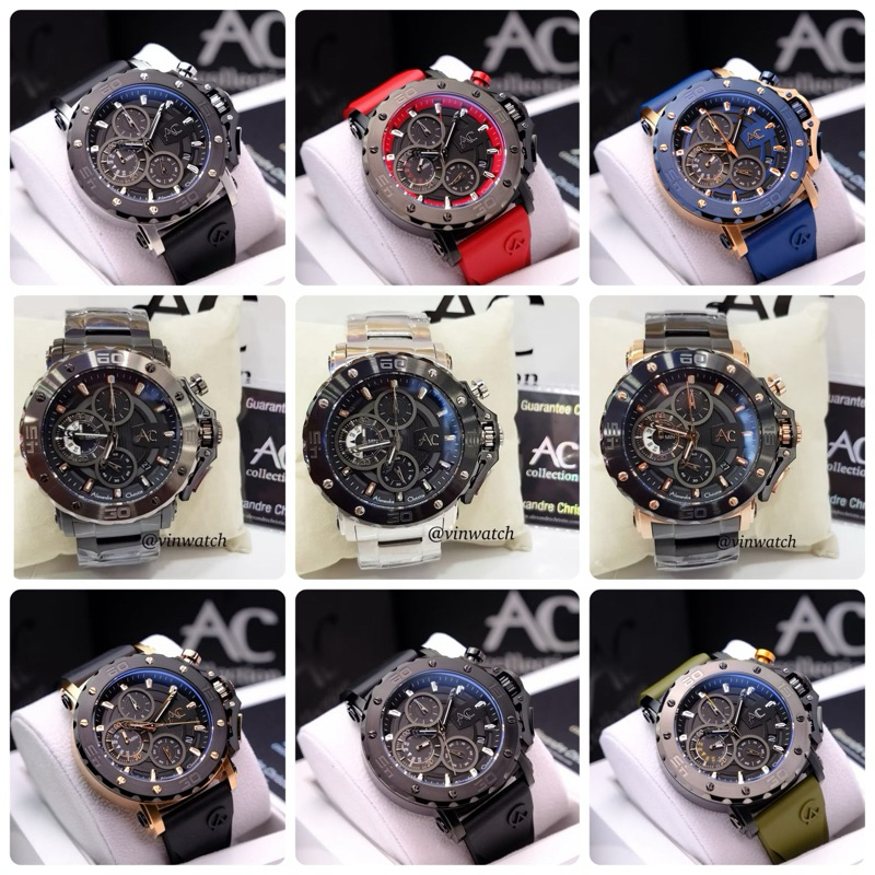Jam Tangan Pria Alexandre Christie 9205