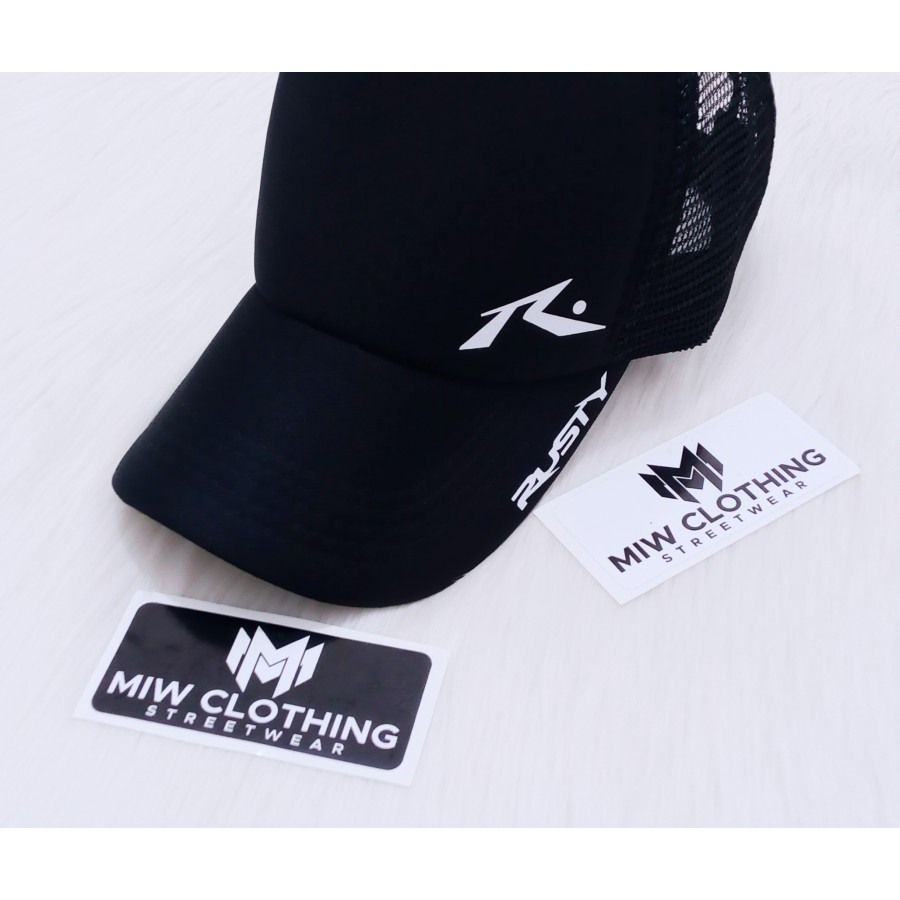 SNAPBACK Topi Trucker RUSTY Logo/Topi Distro RUSTY Logo