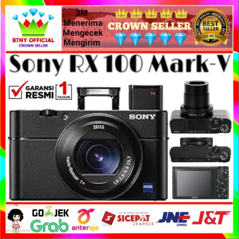 Sony RX100 Mark V / Mark 5 Video 4K Vlog - Kamera Sony RX100 Mark V - Camera Sony RX100 mark 5