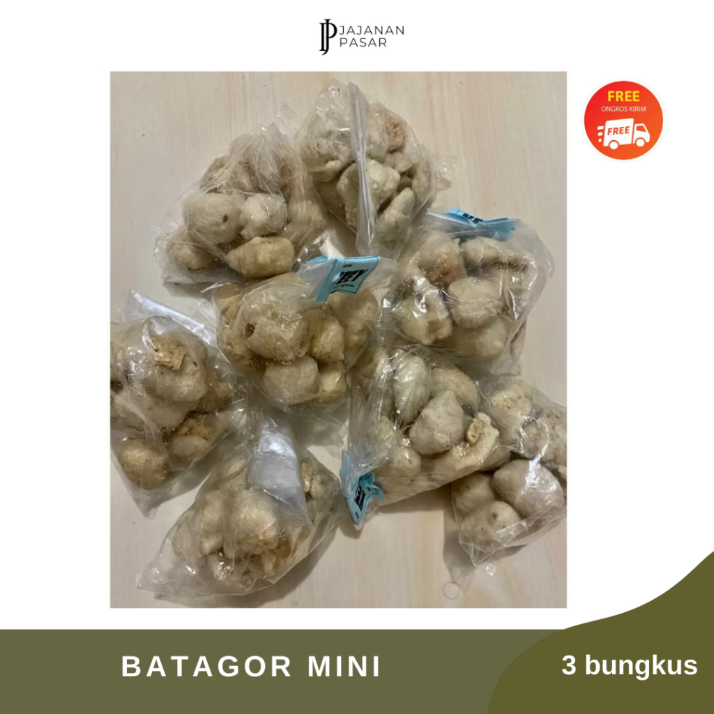 

3pcs BATAGOR Mini Topping Baso Seblak Dll