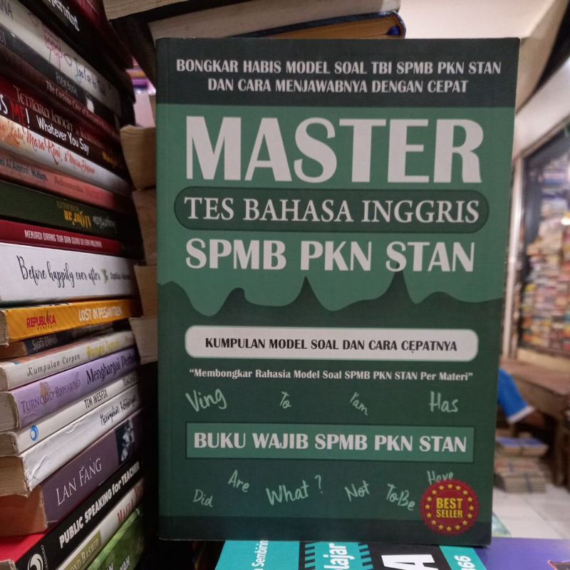 MASTER TES BAHASA INGRIS SPMB PKN STAN