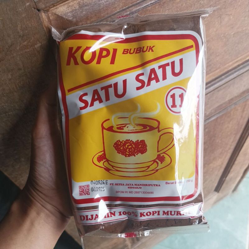

kopi bubuk satu satu/kopi satu satu 250gr