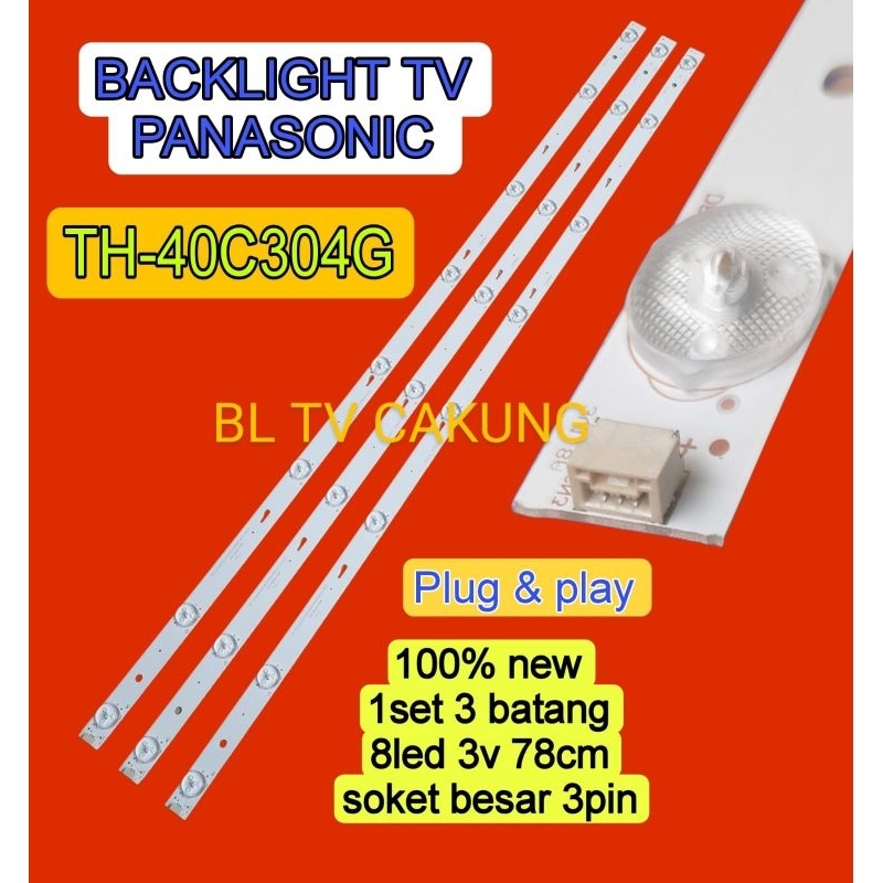 LAMPU LED BACKLIGHT BL TV PANSONIC 40C304G TH-40C304G