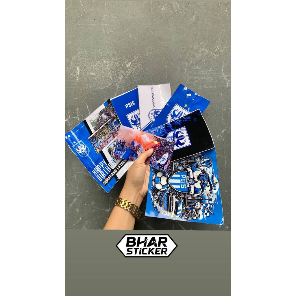 

Stiker Pack PSIS Semarang Sticker Anti Air Murah