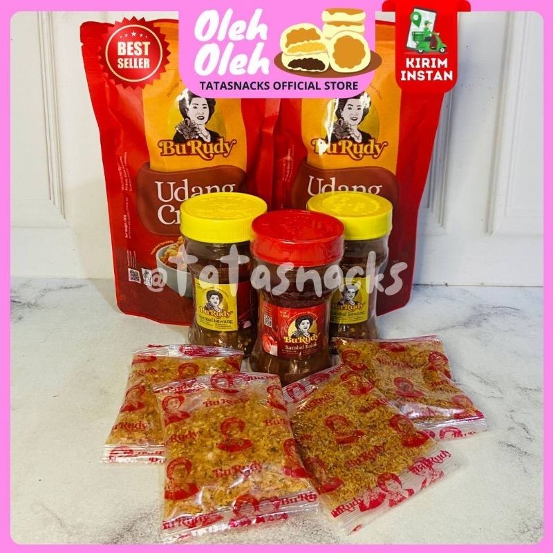 

Paket Sambal Bu Rudy G : 2 udang + 2 bawang + 1 terasi/ijo