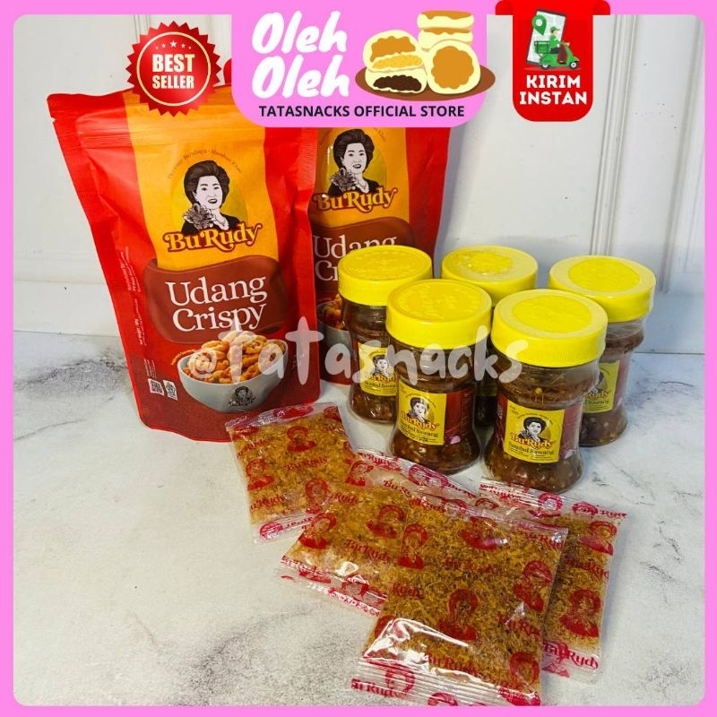 

Paket Sambal Bu Rudy K : 2 udang + 5 bawang