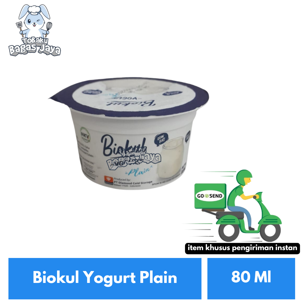 Biokul Yogurt Plain 80 ml