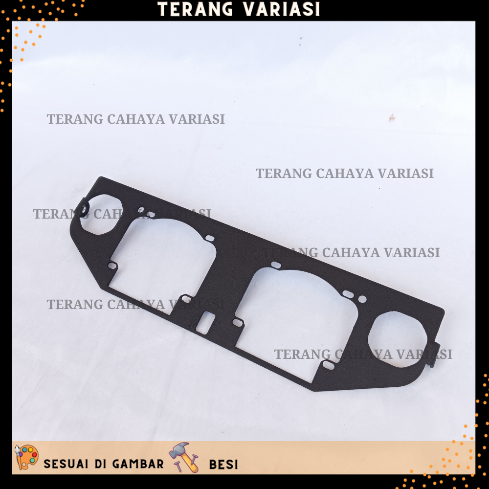 BRACKET PROJIE BILED AES 2.5 INCH PLUS D2 BRAKET PROJIE AEROX NEW