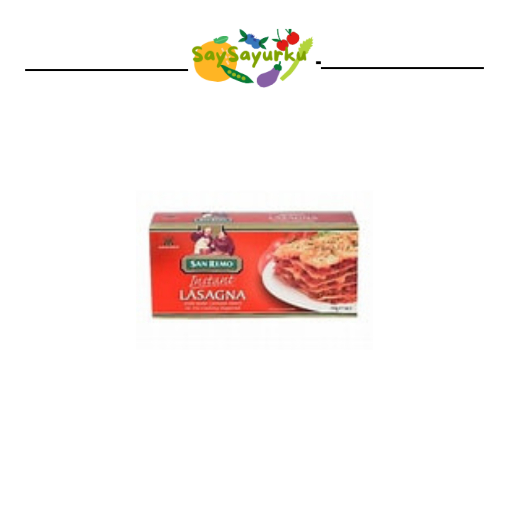 

SAN REMO PASTA LASAGNA INSTAN 250GR