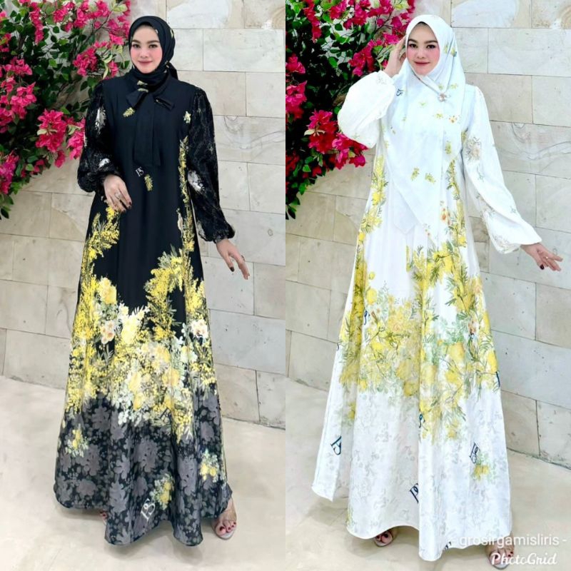 SALE‼️Gamis Shania set by Poppi 340