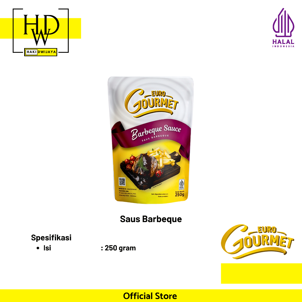 

[250gr] Saus Barbeque Gourmet