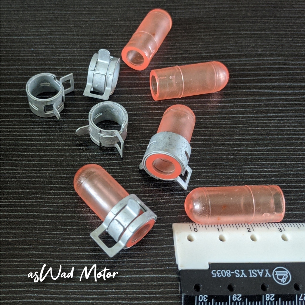 Selang Tube Drain CVT+klip Lebar All Matic Universal / Selang pembuangan / Selang Buntu CVT han moto