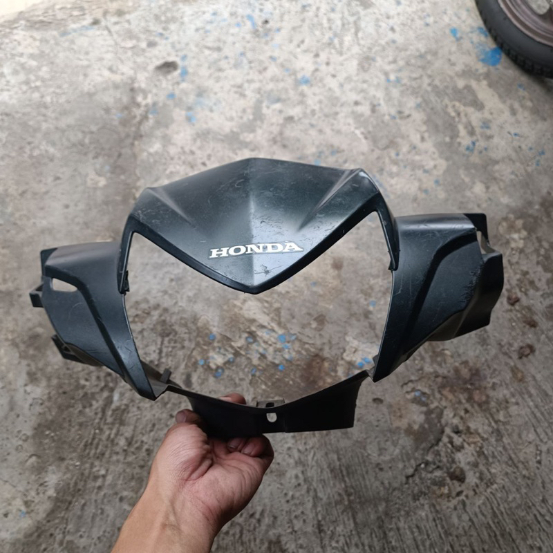 batok totok kepala depan honda supra x 125 fi betmen original copotan motor