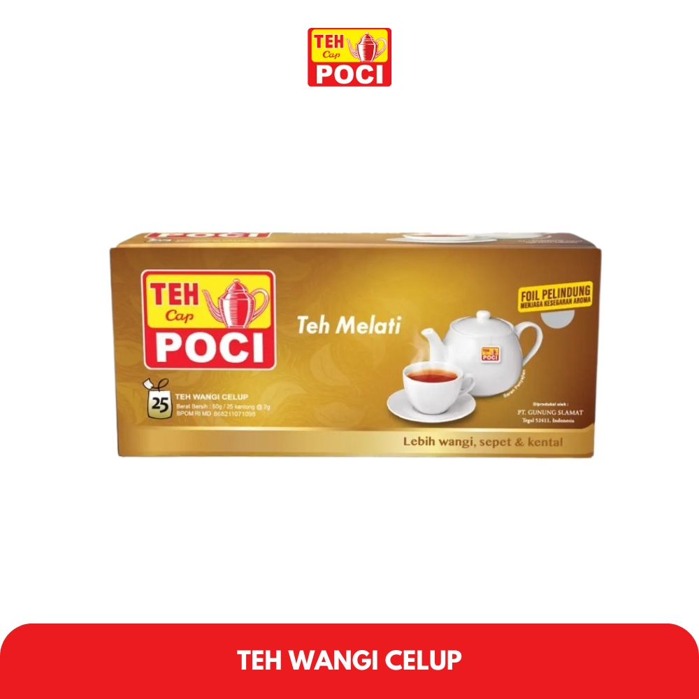 

Teh Cap Poci - Teh Wangi Celup - 25 Teabags