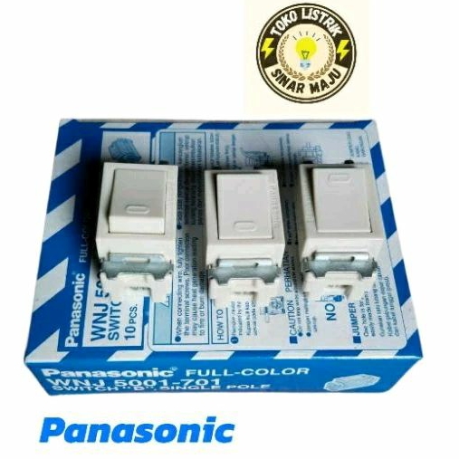 Saklar Panasonic  WNJ 5001-701Lama