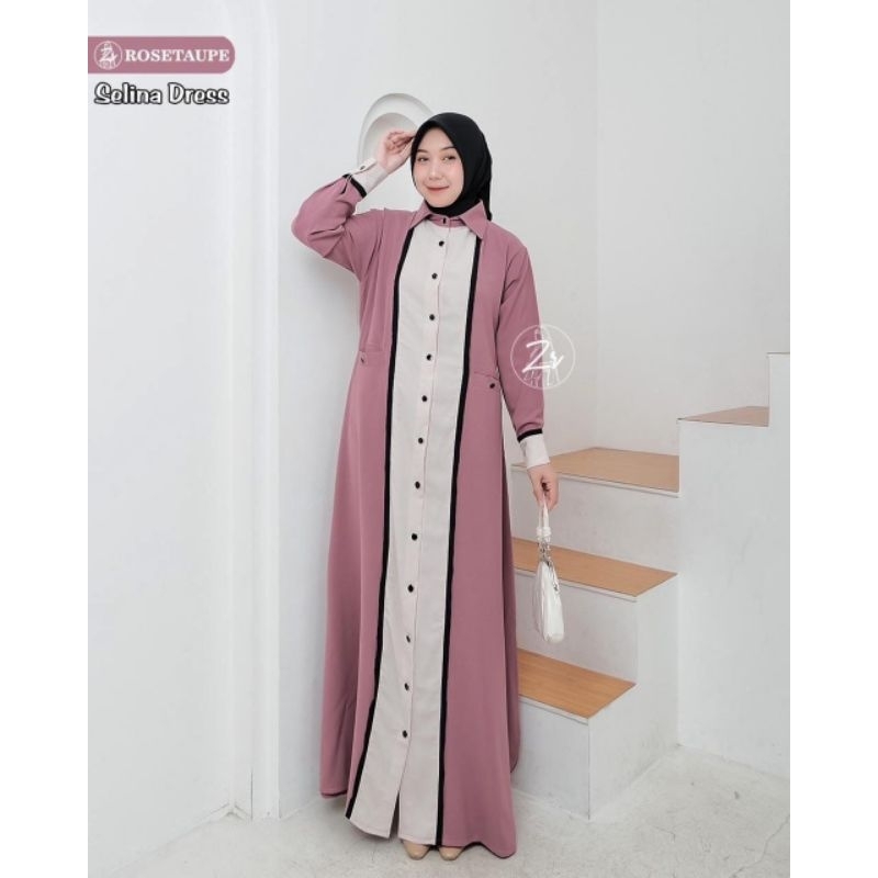SELINA DRESS ZR  Klarissa GAMIS ORIGINAL POLOS SABRINA PREMIUM