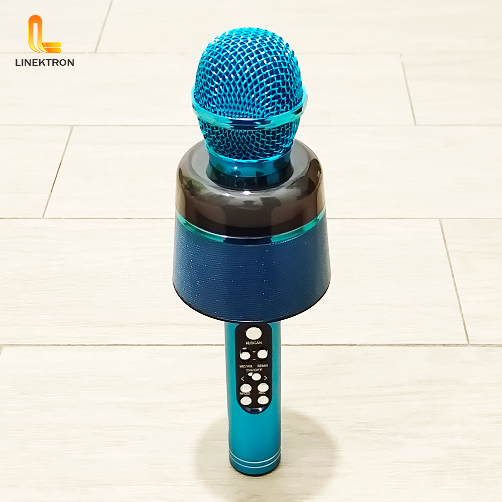 MIC KARAOKE WIRELESS BLUETOOTH / MIKROFON BLUETOOTH BELLUCCI / WIRELESS KARAOKE MIC