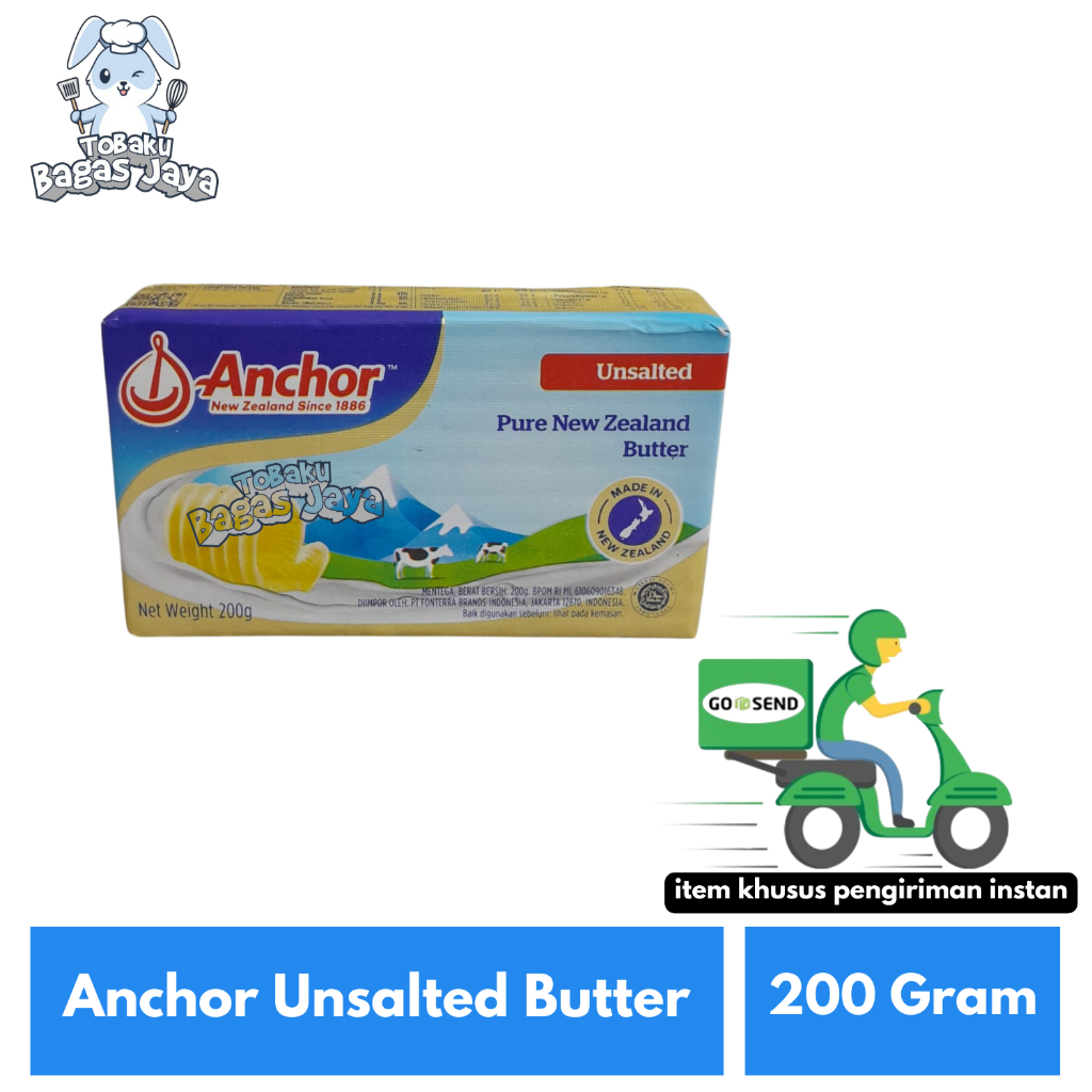 

Anchor Unsalted Butter 200 Gram