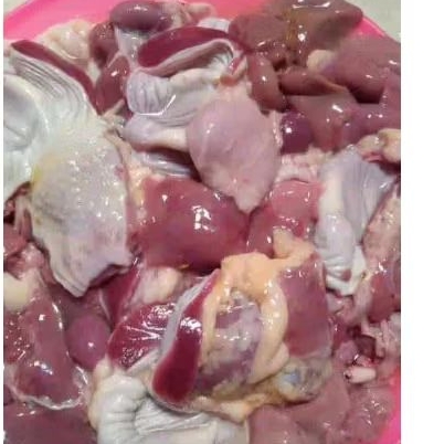 

Jeroan ayam fresh beku 1000gram