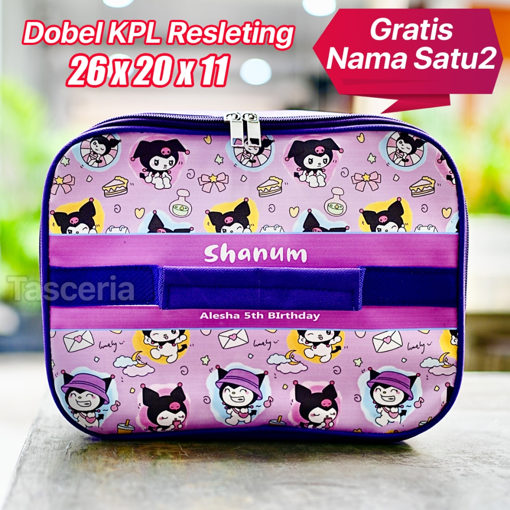 Tas kotak makan Anak custom Kuromi