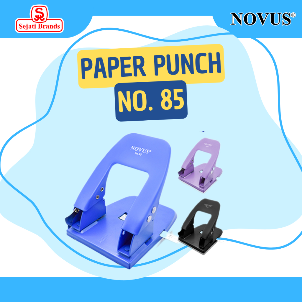 

Novus Paper Punch No.85 (2 Holes) - Pembolong Kertas-Pembolong Kertas murah