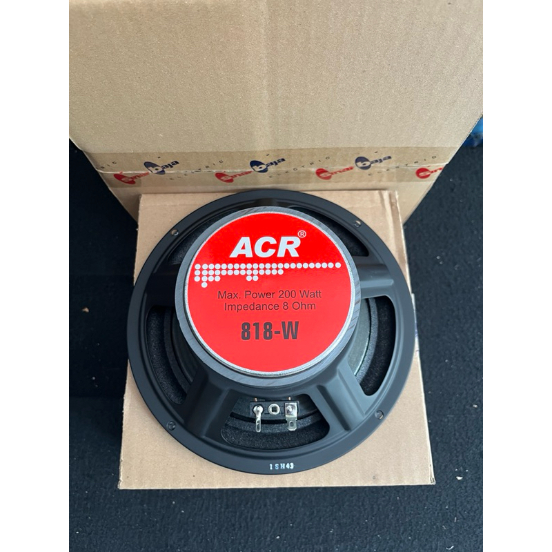 Speaker ACR Woofer 8 inch ACR 818-W ACR Woofer 8" 818W 200W ORIGINAL 8in Speaker Bass 8 in