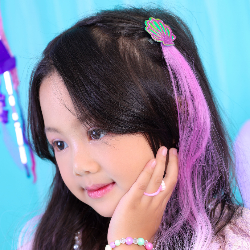 Stroberi Wavy Braid Hair Clip