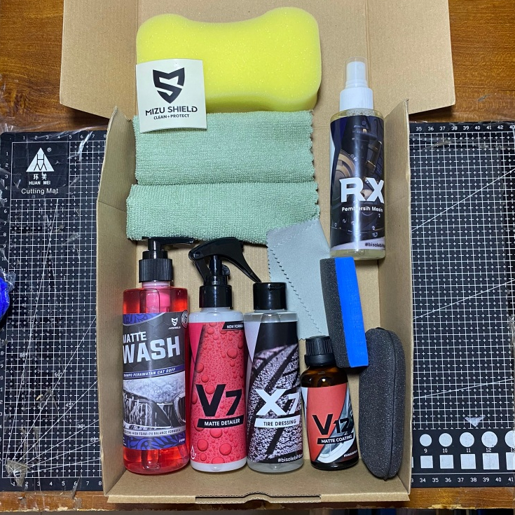 PENGKILAP BODY MOTOR DOFF + COATING MOTOR DOFF - Pengkilat Motor dan Perawatan Motor Doff