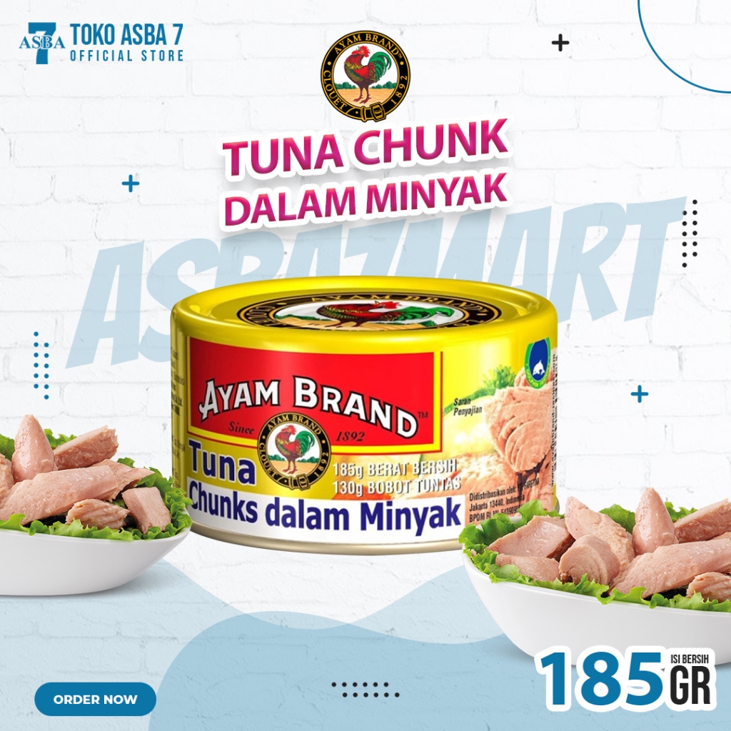 

AYAM BRAND TUNA IN OIL 130G
