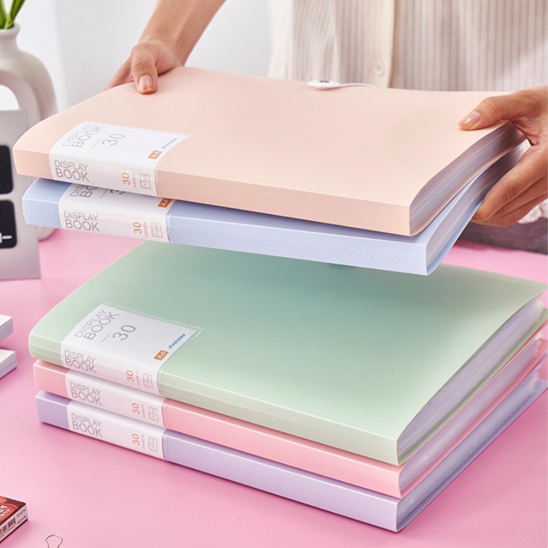 

Display Book / Map File Dokumen A4 20/30/40 Halaman Warna Pastel