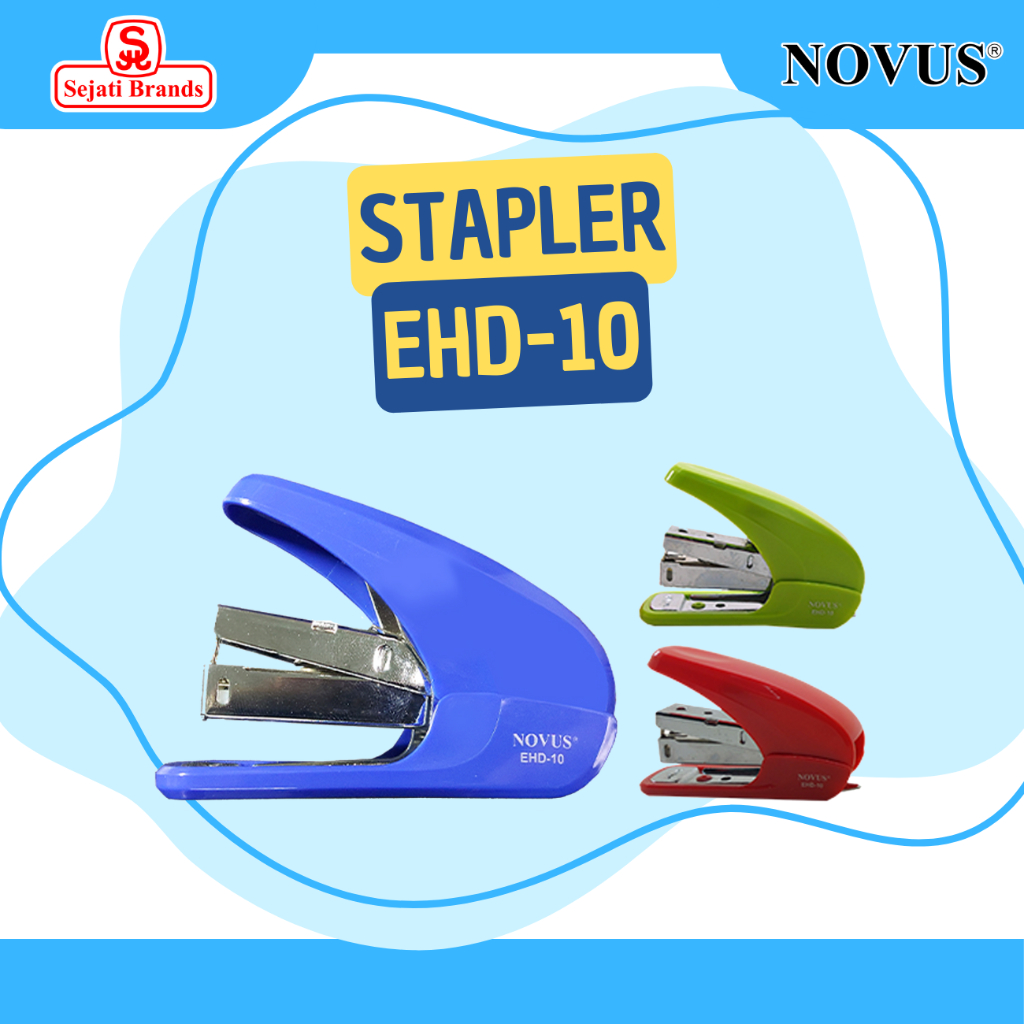 Novus Stapler EHD-10 - Staples Colorfull