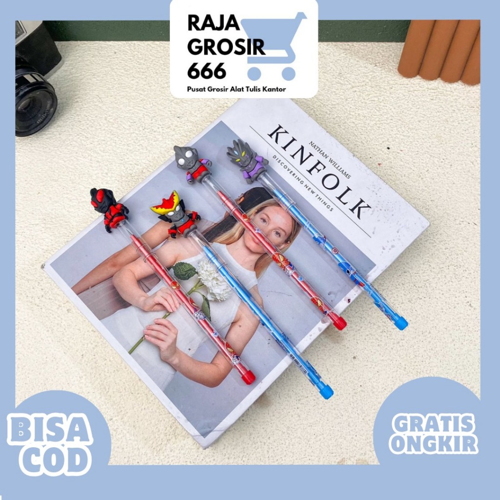 

PENSIL SUSUN ULTRAMAN V2 PSN-1556 PENCIL TEMRURAH LUCU IMUT KADO UNIK AESTHETIC COD