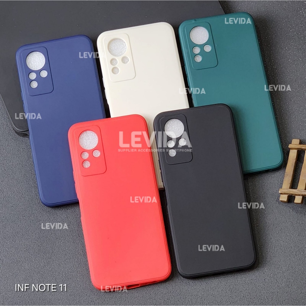Case Infinix Hot 11S NFC Infinix Note 10 Pro Infinix Note 11 Infinix Note 11 NFC Softcase Macaron Sq