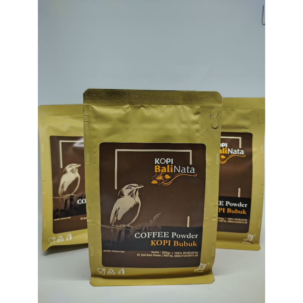 

Kopi Bubuk Robusta Premium Bali Nata 200gr Khas Bali