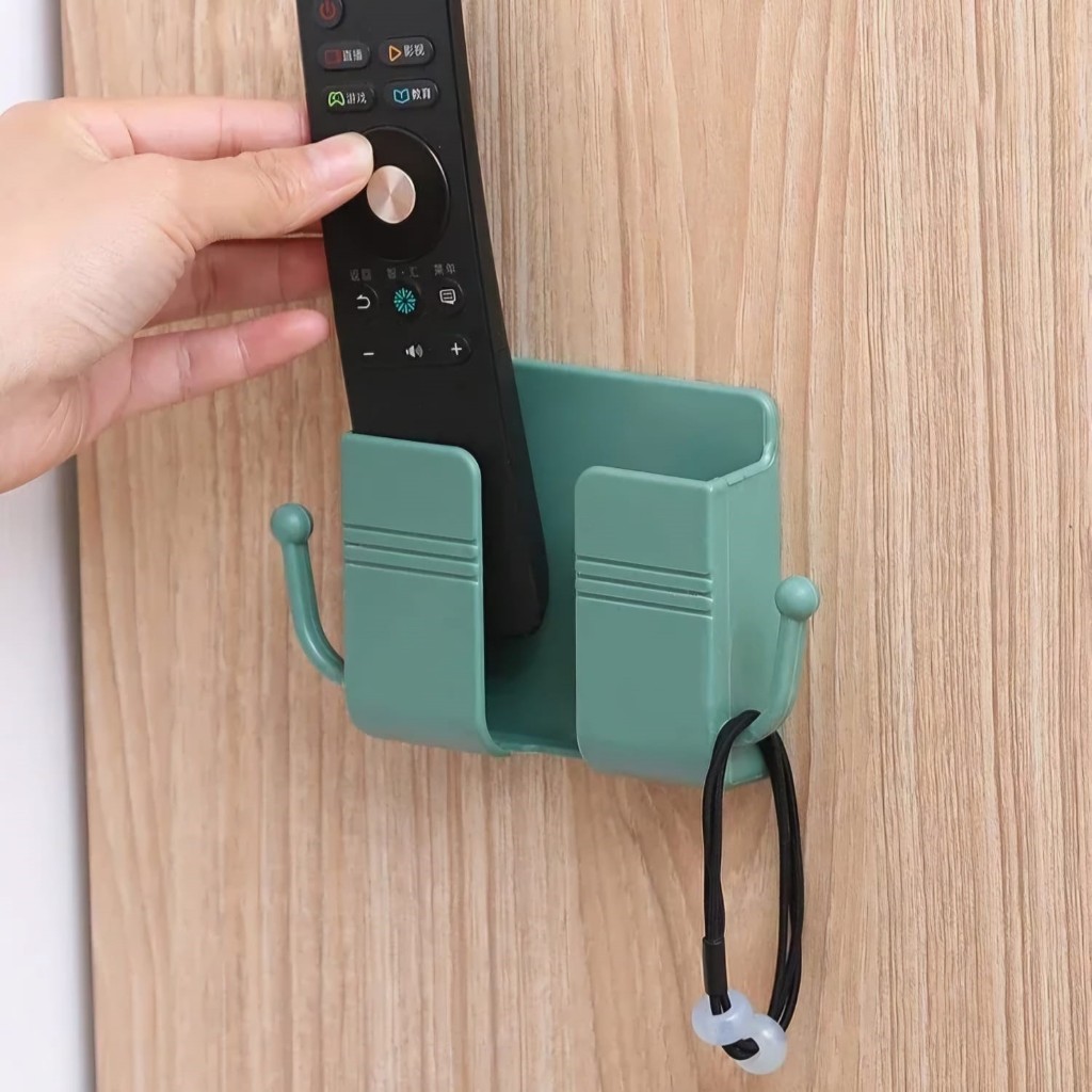 Holder HP Tempel Dinding Rak Serbaguna Colokan HP Remote Tempel Tembok Wall Phone Holder Tempat Hand