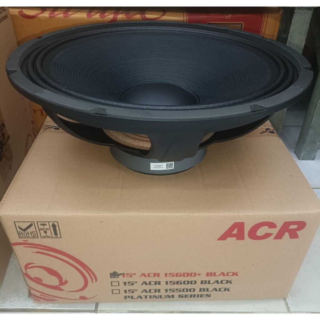 Speaker ACR 15600 + Plus Black / Speaker 15" ACR 15600+ Tambah 15 in