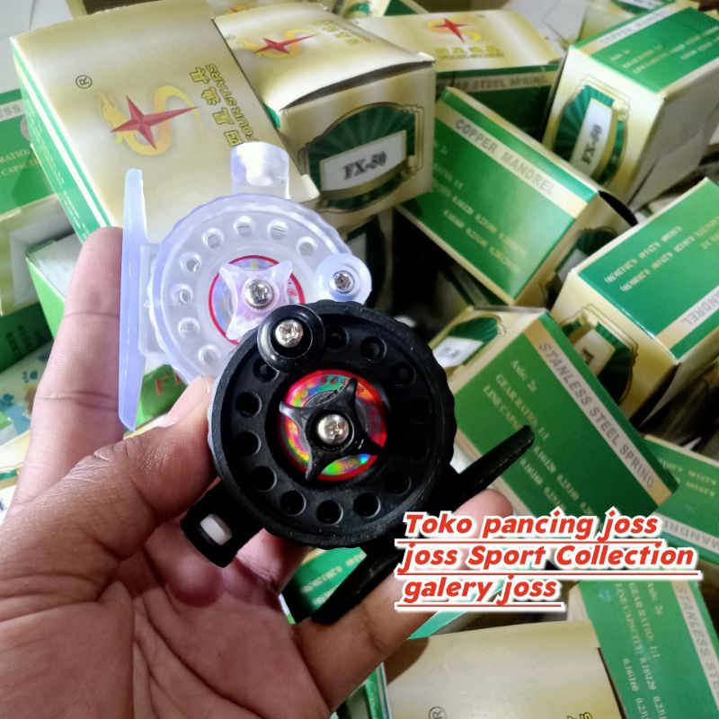 reel mini rel tokos OGAWA FX 40 untuk joran atau tegek