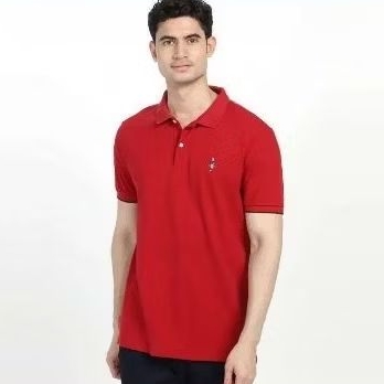 Giordano Men's Classic Polo Shirt - Signature Red Size XXXL Original