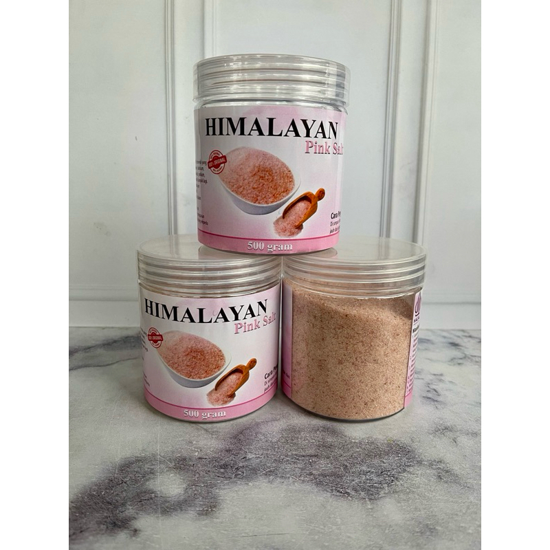 

garam himalaya 500gr | himalayan pink salt