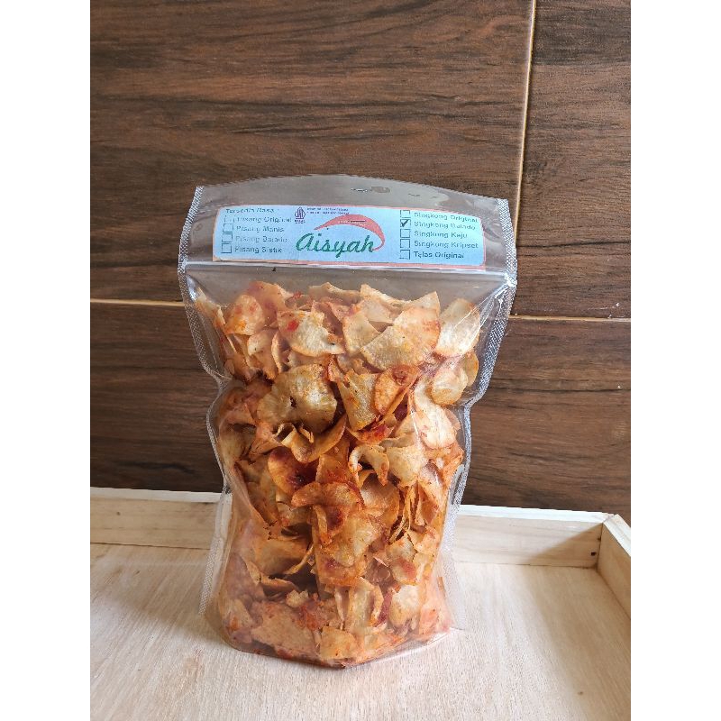 

300 gram Kripik singkong balado, cemilan singkong
