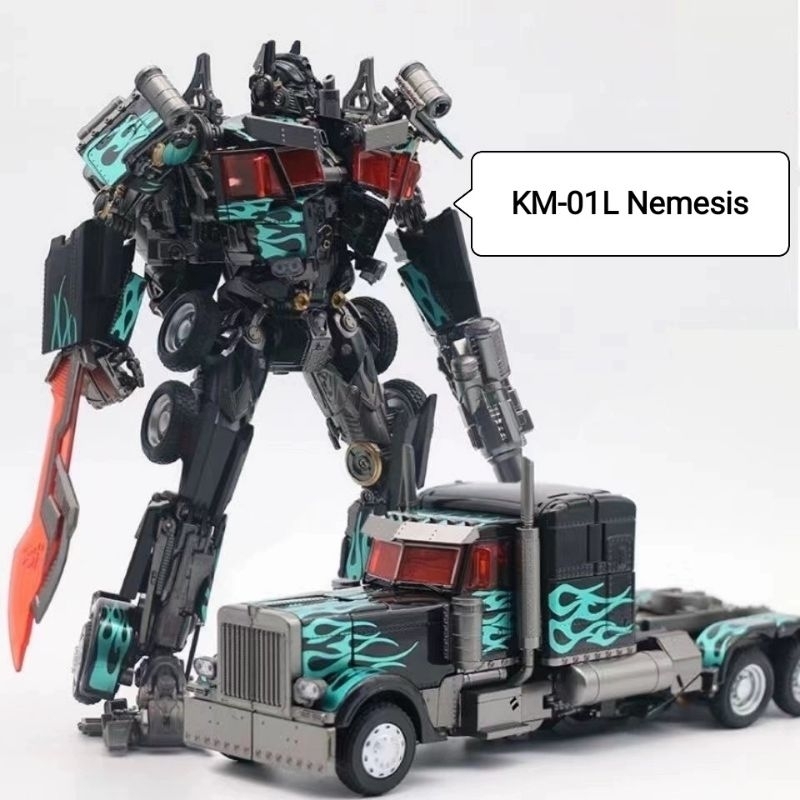 Optimus Prime Oversized Knight Of Light KM 01L / BMB LS 03 God of War