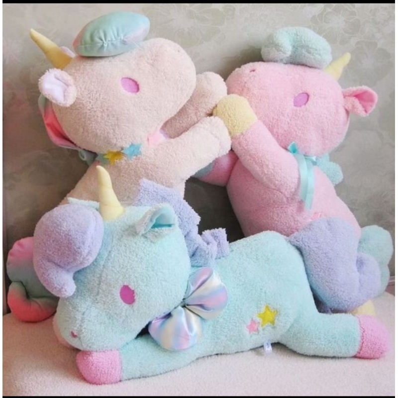 BONEKA UNICORN KIKI LALA ORIGINAL SANRIO JUMBO