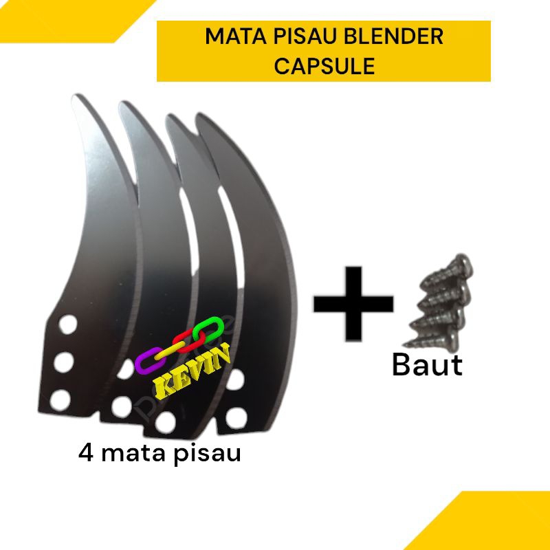 Mata Pisau Blender Capsule Chopper / Baut Mata Pisau Pisau Chopper